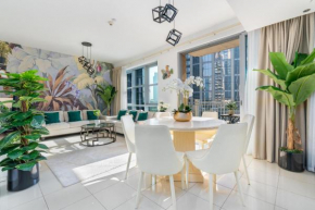 Full Dubai Opera Views / 5 min walk from Dubai Mall & Burj Khalifa / 3 BDR / The Best Location